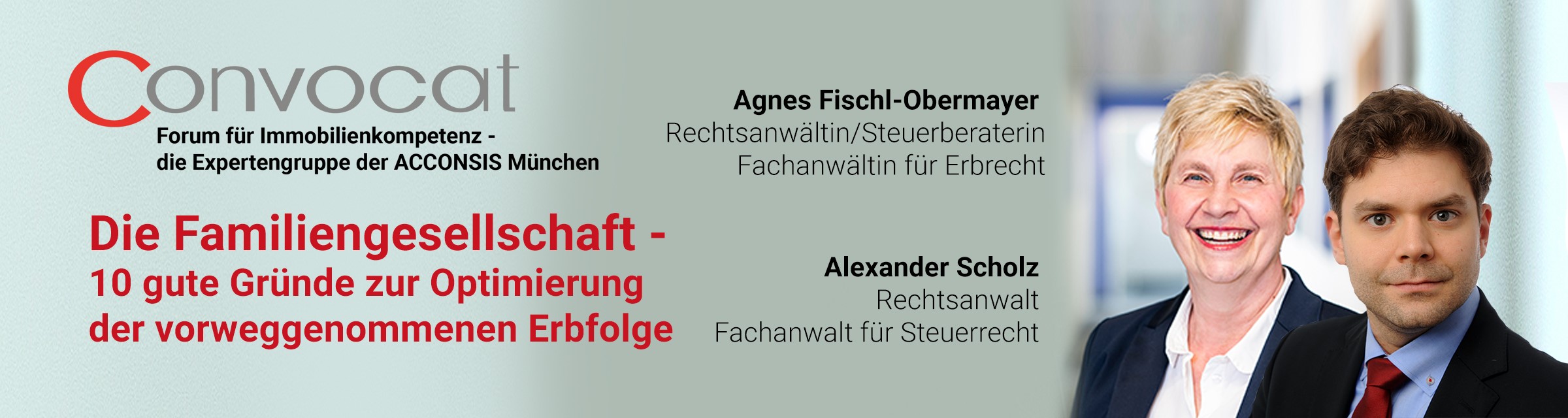 Gast-Seminar für Haus+Grund München: Die Familiengesellschaft